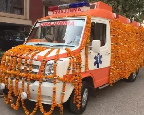 Vimukti Vahan ambulance and hearse van