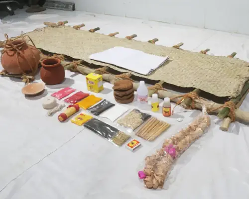 Antayashti Samagri ritual items